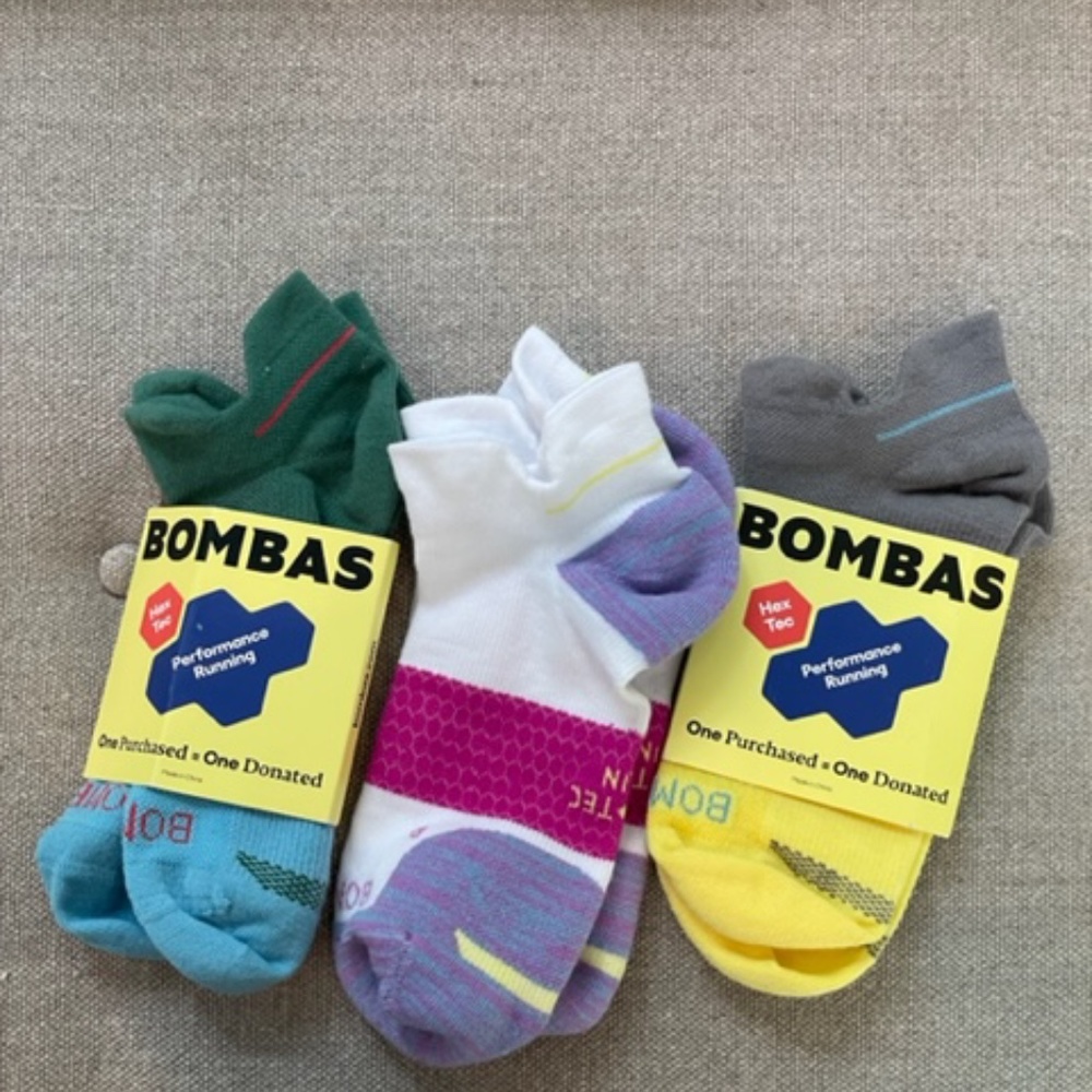 Bombas Ankle Socks (lot of 3) NEW